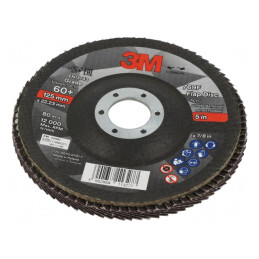Disc de șlefuit cu lambouri 125mm x 22mm | Electronic-mag.ro | Componente Electronice