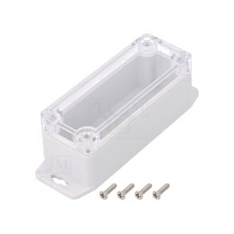 Carcasă Universală cu Lame de Fixare 35x90x35mm | Electronic-mag.ro | Componente Electronice