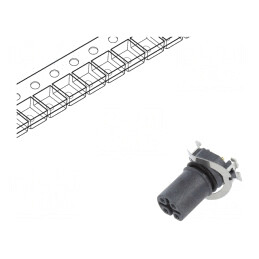 Soclu M12 5 PIN mamă Profibus PCB SMT 60V 4A | Electronic-mag.ro | Componente Electronice