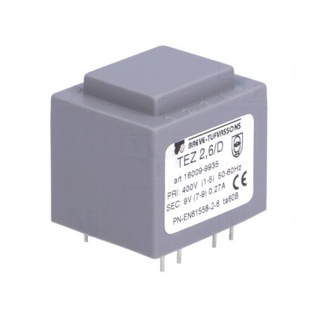 Transformator Încapsulat 2,5VA 9V PCB | Electronic-mag.ro | Componente Electronice