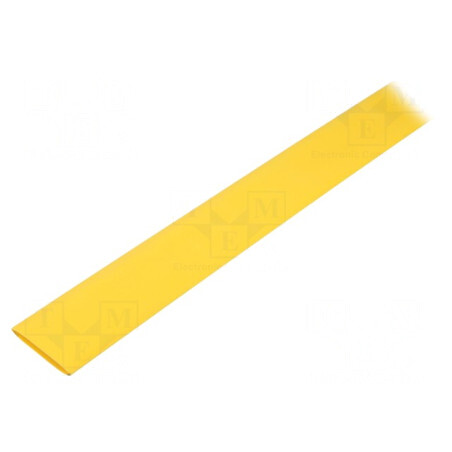 Manșon Termocontractabil Galben 25,4mm 1m | Electronic-mag.ro | Componente Electronice