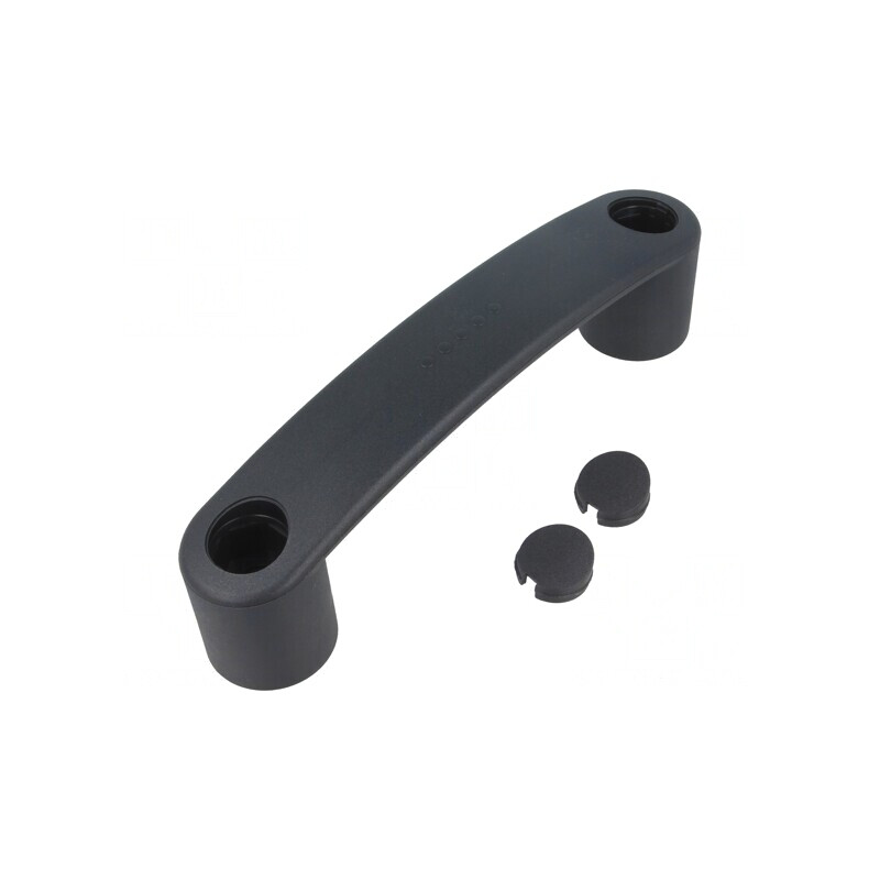 Manetă tehnopolimer neagră 39mm x 144mm x 26mm | Electronic-mag.ro | Componente Electronice