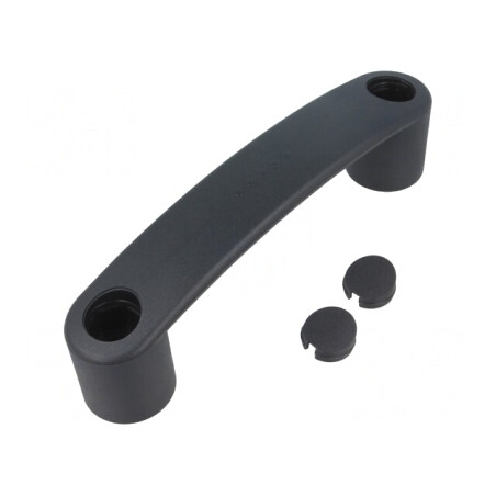 Manetă tehnopolimer neagră 39mm x 144mm x 26mm | Electronic-mag.ro | Componente Electronice