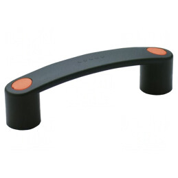 Manetă Tehnopolimer Neagră 39mm x 144mm x 26mm | Electronic-mag.ro | Componente Electronice