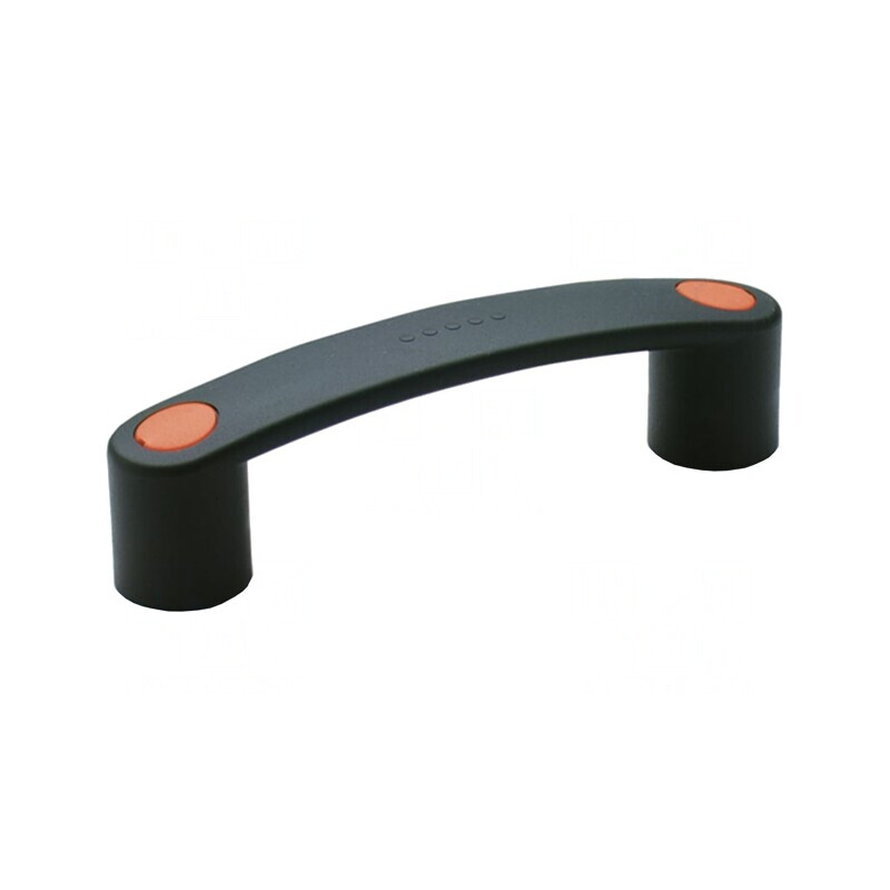 Manetă Tehnopolimer Neagră 39mm x 144mm x 26mm | Electronic-mag.ro | Componente Electronice