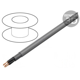 Cablu Ecranat 5x0,75mm2 Cupru Cositorit | Electronic-mag.ro | Componente Electronice