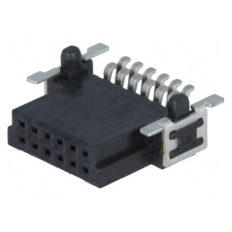 Conector PCB-PCB mamă 12 pini 1,27mm har-flex®