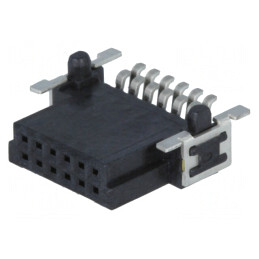 Conector PCB-PCB mamă 12 pini 1,27mm har-flex® | Electronic-mag.ro | Componente Electronice
