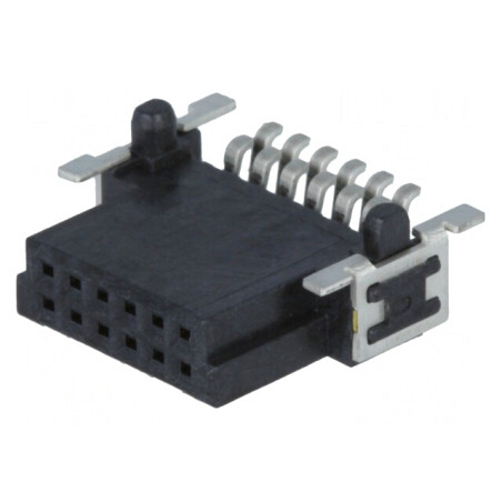 Conector PCB-PCB mamă 12 pini 1,27mm har-flex® | Electronic-mag.ro | Componente Electronice