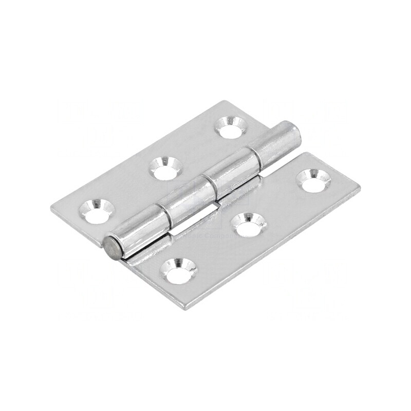 Balama oțel zincat 40mm x 50mm cu 6 orificii | Electronic-mag.ro | Componente Electronice Balama oțel zincat 40mm x 50mm cu 6 orificii | Electronic-mag.ro | Componente Electronice
