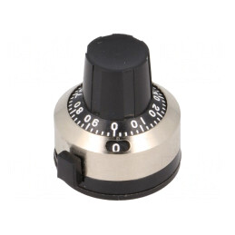 Buton de Precizie cu Disc Selector 25x22x24mm | Electronic-mag.ro | Componente Electronice