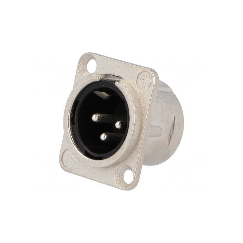 Soclu XLR Tată 3 Pin pentru Panou | Electronic-mag.ro | Componente Electronice Soclu XLR Tată 3 Pin pentru Panou | Electronic-mag.ro | Componente Electronice