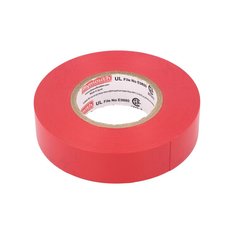 Bandă Electroizolantă Roșie 19mm x 20m | Electronic-mag.ro | Componente Electronice