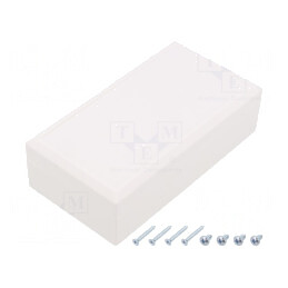 Carcasă Universală ABS Albă 67x125x40 mm | Electronic-mag.ro | Componente Electronice