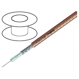 Cablu Coaxial RG179U Transparent 100m | Electronic-mag.ro | Componente Electronice