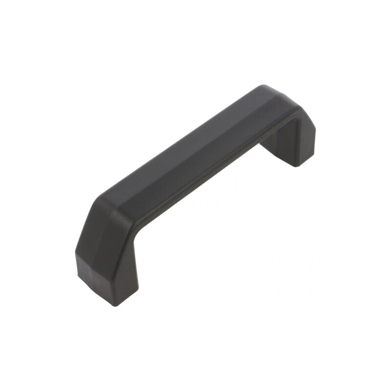 Manetă tehnopolimer PA neagră 37mm 120mm 23mm 1,8kN | Electronic-mag.ro | Componente Electronice