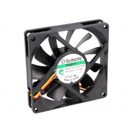 Ventilator Axial 24V 80x80x15mm 62.86m3/h 34.7dBA | Electronic-mag.ro | Componente Electronice