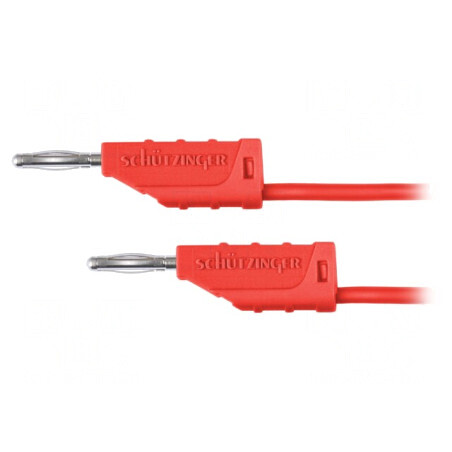 Cablu de măsurare 10A 0,5m roșu | Electronic-mag.ro | Componente Electronice