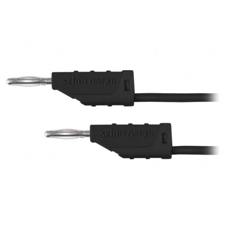 Cablu de măsurare 70VDC 33VAC 10A 0,5m Negru | Electronic-mag.ro | Componente Electronice
