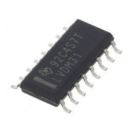 Interfață Declanșator 150Mbps LVDS SMD 3-3.6VDC