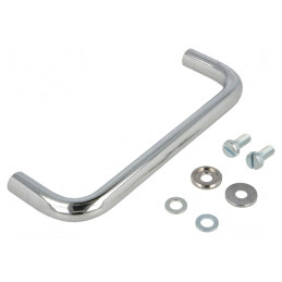 Manetă Oțel Cromată 43mm x 14mm | Electronic-mag.ro | Componente Electronice