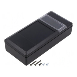 Carcasă Universală ABS Neagră 60x131x30 mm | Electronic-mag.ro | Componente Electronice