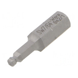 Capăt șurubelniță imbus sferic HEX 7/64 25mm | Electronic-mag.ro | Componente Electronice