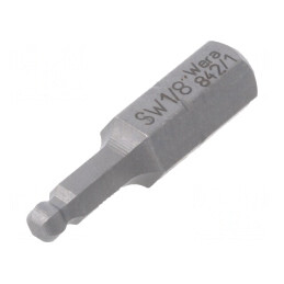 Capăt de şurubelniţă imbus sferic HEX 1/8 25mm | Electronic-mag.ro | Componente Electronice