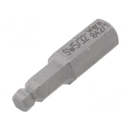 Capăt șurubelniță imbus HEX sferic 5/32 25mm | Electronic-mag.ro | Componente Electronice