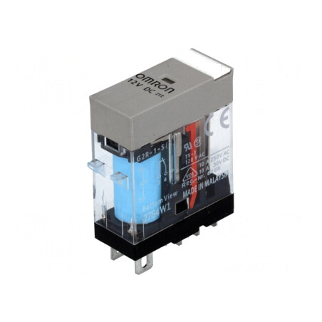 Releu Electromagnetic SPDT 12VDC 10A | Electronic-mag.ro | Componente Electronice