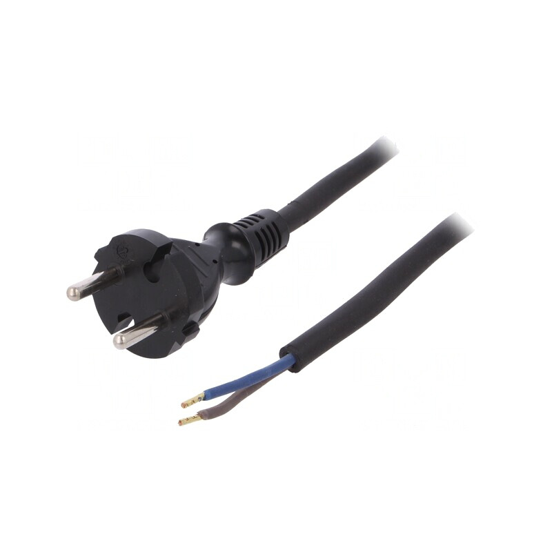 Cablu 2x1,5mm 2m Negru 16A CEE 7/17 | Electronic-mag.ro | Componente Electronice Cablu 2x1,5mm 2m Negru 16A CEE 7/17 | Electronic-mag.ro | Componente Electronice