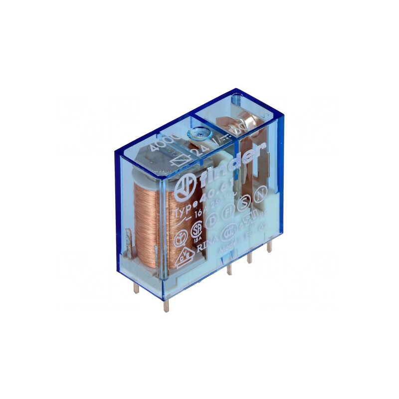 Releu Electromagnetic SPDT 24VDC 16A | Electronic-mag.ro | Componente Electronice