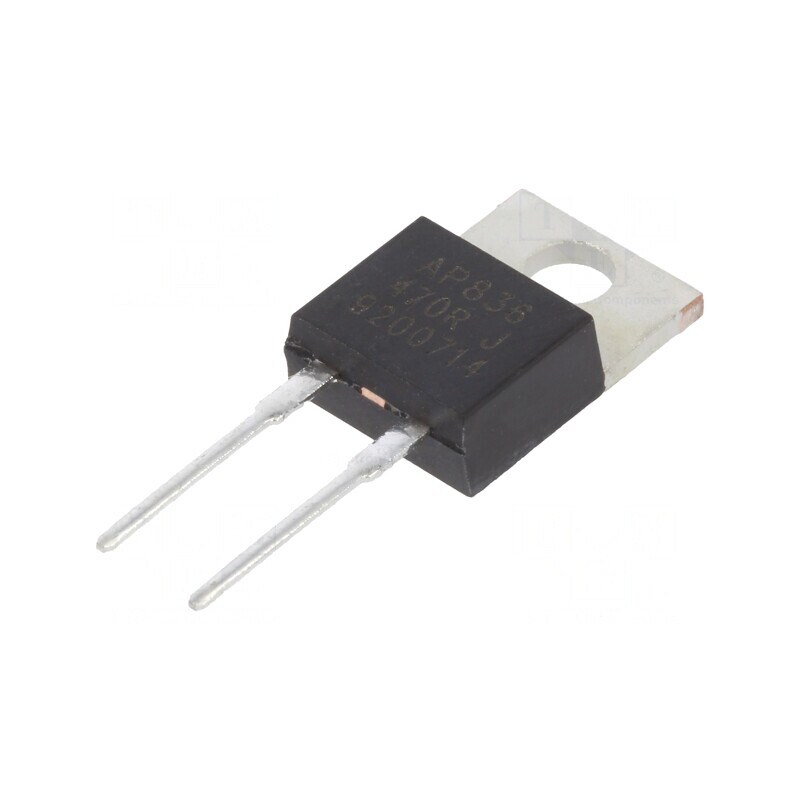 Rezistor Thick Film THT 470Ω 35W ±5% | Electronic-mag.ro | Componente Electronice