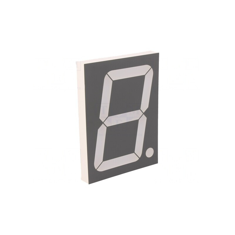 Afișaj LED cu 7 Segmente Roșu 101.6mm | Electronic-mag.ro | Componente Electronice