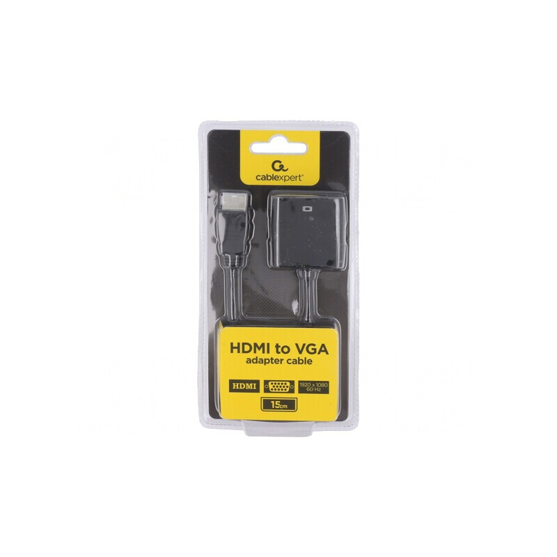 Convertor HDMI la VGA 15pin 0,15m | Electronic-mag.ro | Componente Electronice