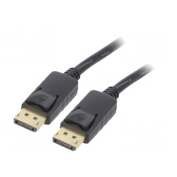 Cablu DisplayPort 1.2 1m Negru | Electronic-mag.ro | Componente Electronice