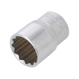 Tubulară 1/2 22mm Oțel Crom-Vanadium 12 Puncte | Electronic-mag.ro | Componente Electronice