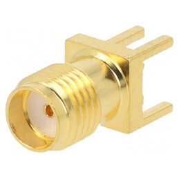 Soclu SMA mamă orizontal 50Ω | Electronic-mag.ro | Componente Electronice