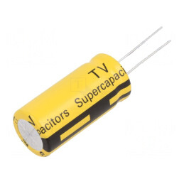Supercondensator THT 60F 3VDC Ø18,5x42mm | Electronic-mag.ro | Componente Electronice