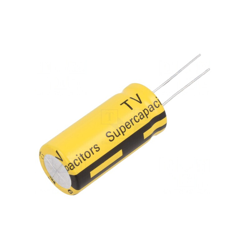 Supercondensator THT 60F 3VDC Ø18,5x42mm | Electronic-mag.ro | Componente Electronice