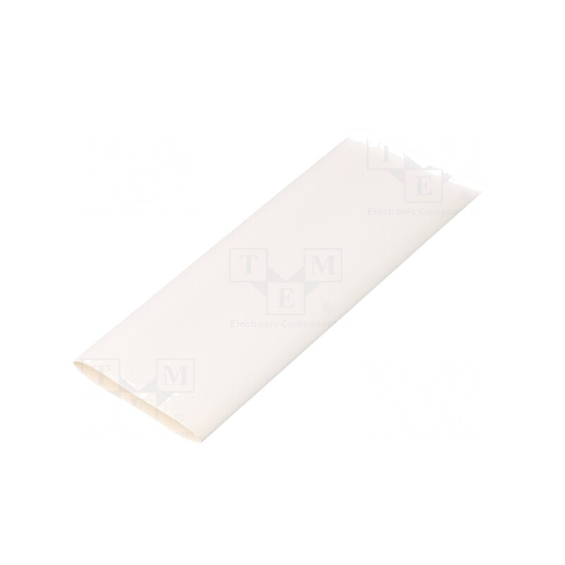 Manşon termocontractabil 25,4mm 1m alb | Electronic-mag.ro | Componente Electronice