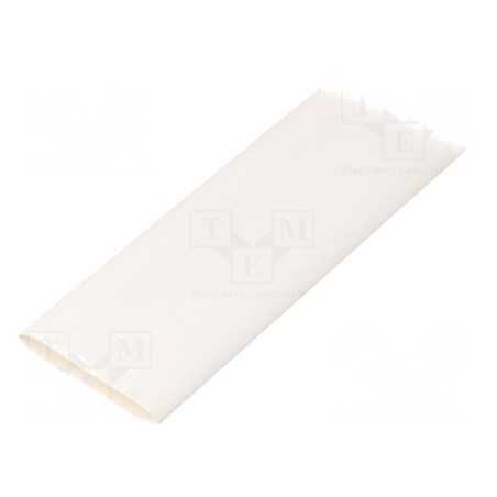 Manşon termocontractabil 25,4mm 1m alb | Electronic-mag.ro | Componente Electronice