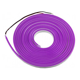 Bandă LED NEON Mov 24V IP65 8W/m | Electronic-mag.ro | Componente Electronice
