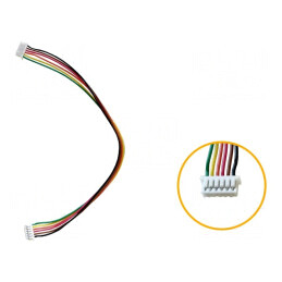 Cablu 6 pini MOLEX 1,25mm 150mm | Electronic-mag.ro | Componente Electronice