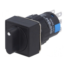 Comutator Rotativ 3 Pozitii 3A/220V 2A/24V | Electronic-mag.ro | Componente Electronice