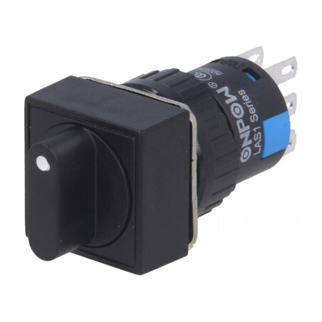 Comutator Rotativ 3 Pozitii 3A/220V 2A/24V | Electronic-mag.ro | Componente Electronice