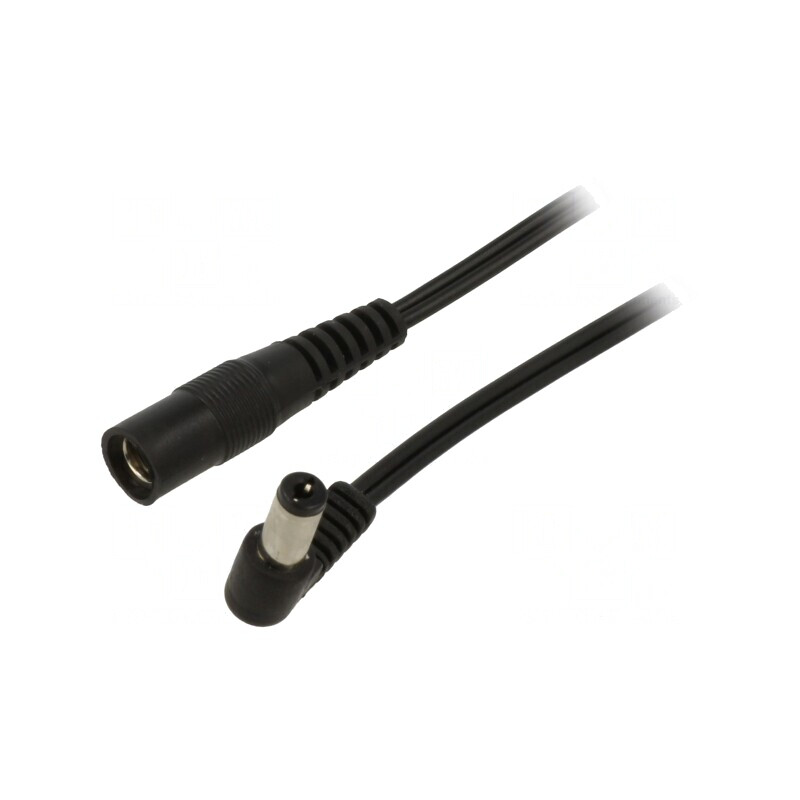 Cablu DC 5,5/2,1 mm în unghi 2x0,5mm2 | Electronic-mag.ro | Componente Electronice Cablu DC 5,5/2,1 mm în unghi 2x0,5mm2 | Electronic-mag.ro | Componente Electronice