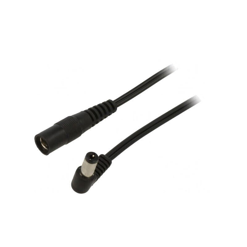 Cablu DC 5,5/2,5 mm în unghi 2x0,5mm2 | Electronic-mag.ro | Componente Electronice Cablu DC 5,5/2,5 mm în unghi 2x0,5mm2 | Electronic-mag.ro | Componente Electronice