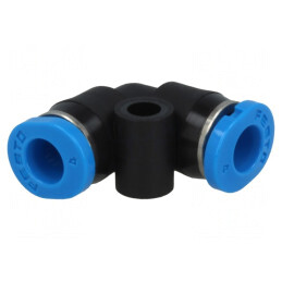 Racord Push-in 90° Polimer 0,95-6bar | Electronic-mag.ro | Componente Electronice