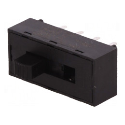 Comutator glisant 3 poziții DP3T THT | Electronic-mag.ro | Componente Electronice